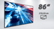 Philips Q-Line Display 217 cm (86") - Entry Digital Signage / 86BDL3511Q/00 - XIGNAGE.SHOP - Smart Digital Media Systems & Digital Signage Solutions