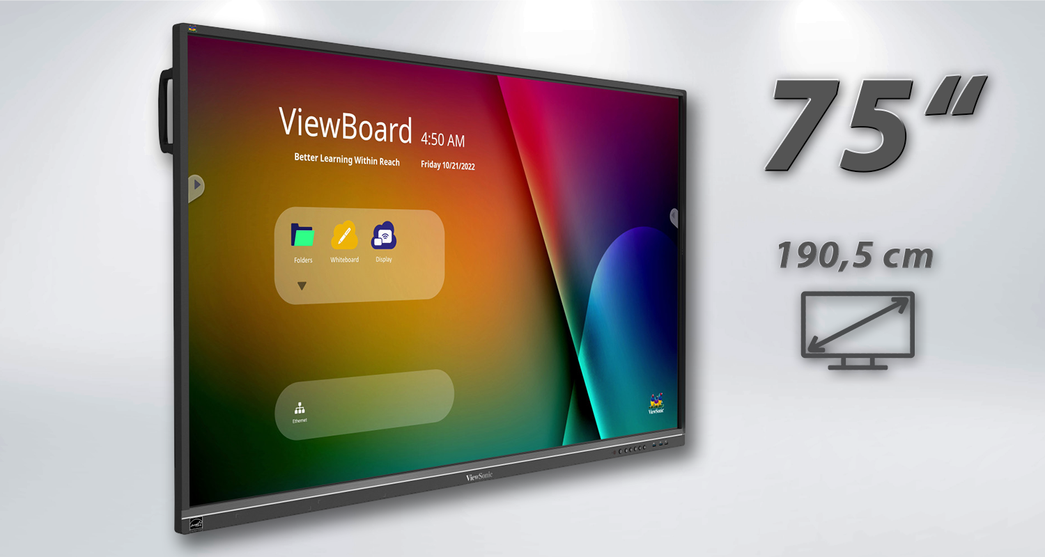 ViewSonic ViewBoard IFP7550-5F - 190 cm (75")