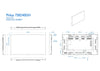 PROFESSIONAL SIGNAGE - Philips H-Line Display - High Brightness Digital Signage 189,3 cm (75") - 75BDL4003H/00