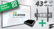 STARTER-Paket: Philips Q-Line 109,2 cm (43") - 5-teilig mit Digital Signage-Player Box (Android) - XIGNAGE.SHOP - Smart Digital Media Systems & Digital Signage Solutions
