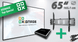 STARTER-Paket: Philips Q-Line 165,1 cm (65") - 5-teilig mit Digital Signage-Player Box (Android) - XIGNAGE.SHOP - Smart Digital Media Systems & Digital Signage Solutions